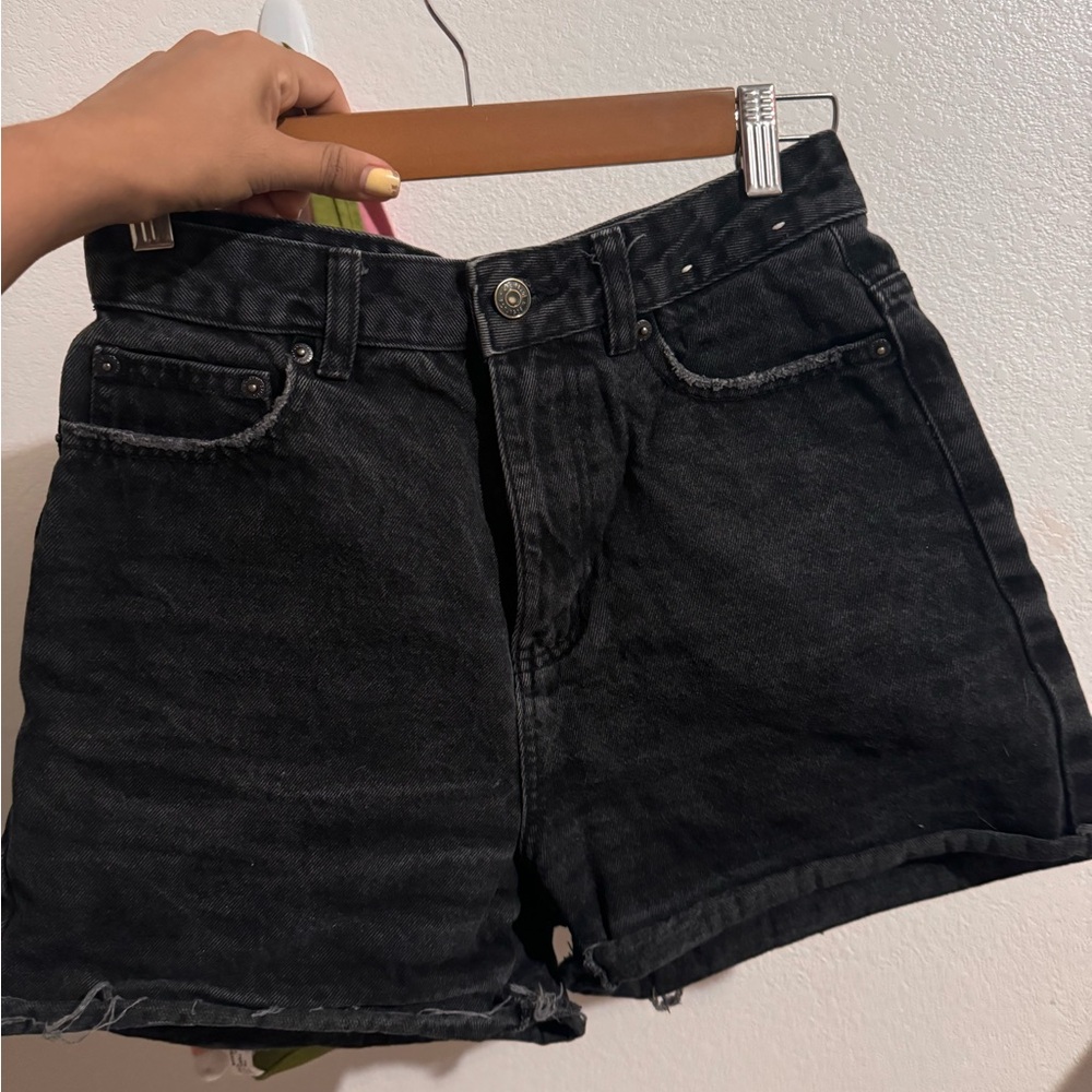 Glassons Black Jean Shorts